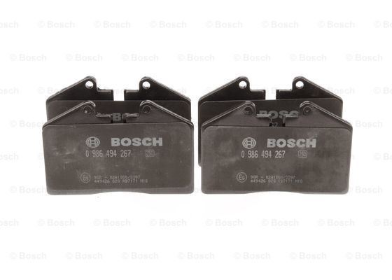 Bosch 986494267 Disk Balata - Ön 911 Carrera