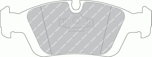 Ferodo Fdb725 Fren Balatası Ön Bmw 3  E46 Bmw Z3  1998- 2.0 2.2 2