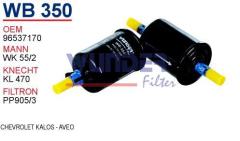 WUNDER WB350 BENZİN FİLTRESİ - CHEVROLET KALOS - AVEO