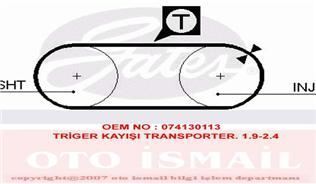 Gates 5246 Triger Eksantrik Kayışı Transporter T4 2.4D Aja 077X21