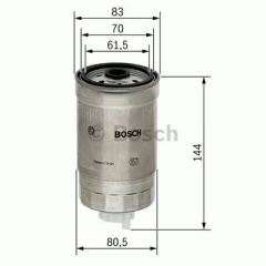 Bosch 1457434314 Mazot Filtresi Doblo Freemont Ducato / Boxer / J