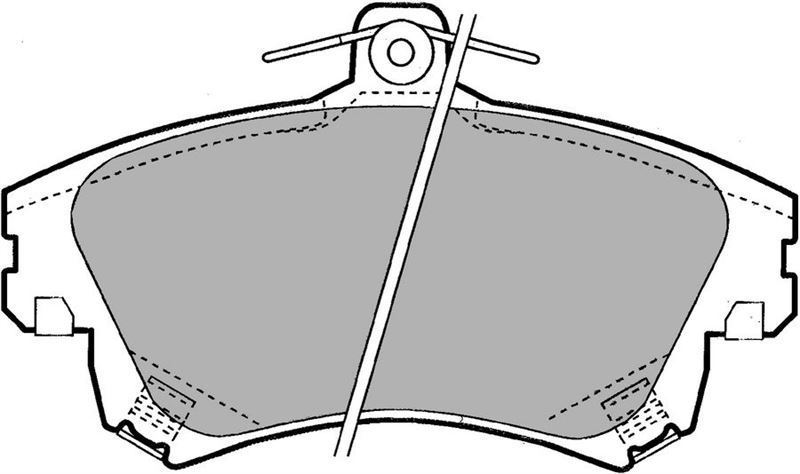Delphi Lp1398 Fren Balatası Ön Carısma 95-09 1.6 Colt 2004 Sonrası 1.5 / S