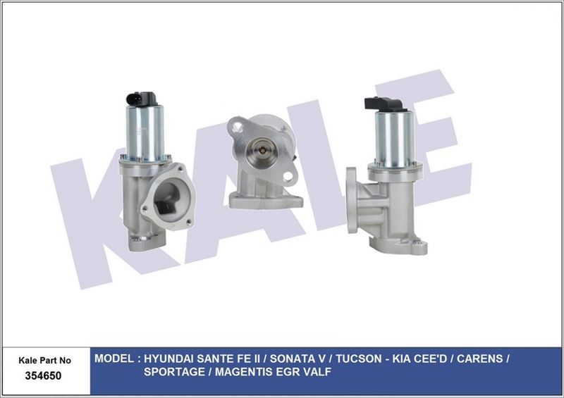Kale 354650 Egr Valfı Sante Fe I30 Sonata V 2.0 2.2 Crdı 06-11