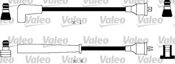 Valeo 346168 Ateşleme Kablo Tk. Chrysler Voyager 16V (95-01)