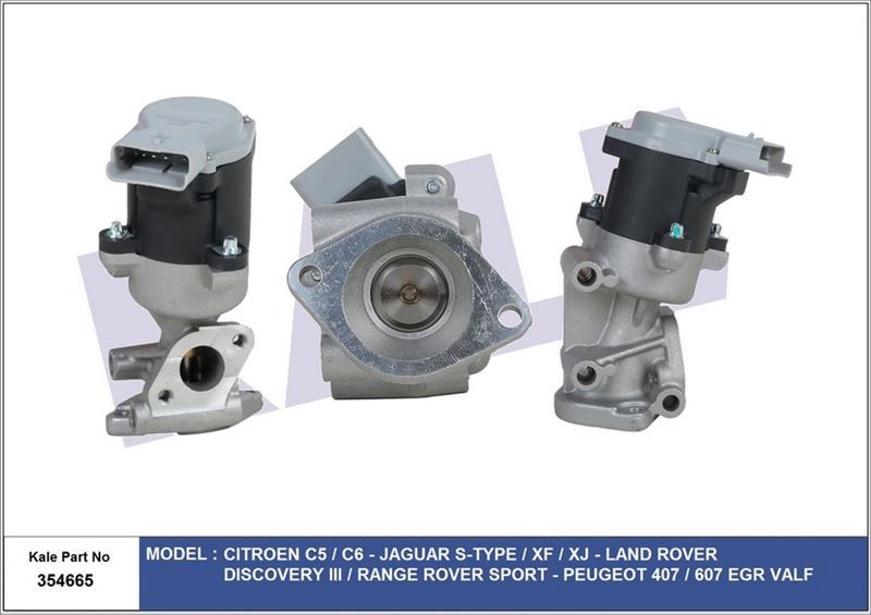 Kale 354665 Egr Valfı (Arka) C5 C6 Jaguar S-Type Xf Xj Land Rover