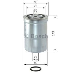 Bosch 1457434459 Mazot Filtresi Pajero 3.2 Dıd