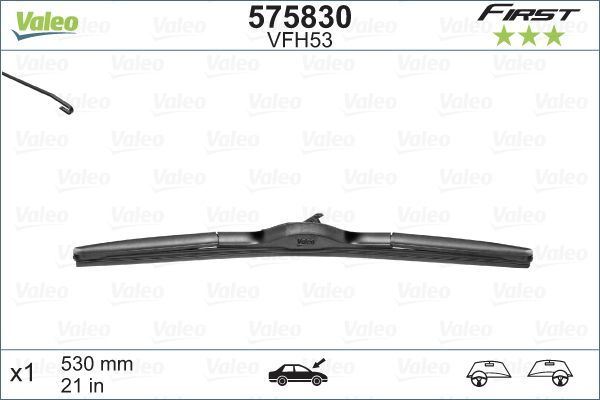 Valeo 575830 Silecek Fist Hibrit Vfh53 (X1) (530Mm)