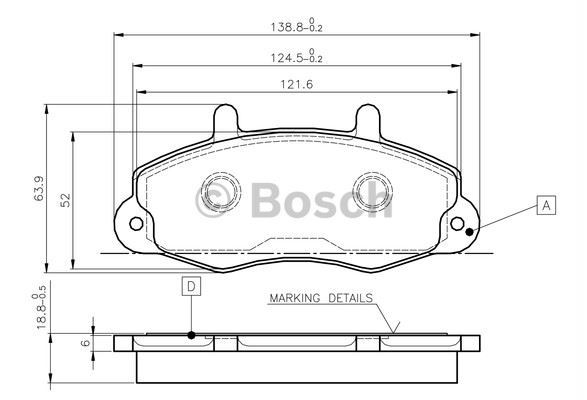 Bosch 986494292 0986Tb2019 Ön Balata Ford Transit T12 2.0-2.5Dı-2