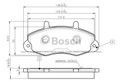 Bosch 986494292 0986Tb2019 Ön Balata Ford Transit T12 2.0-2.5Dı-2