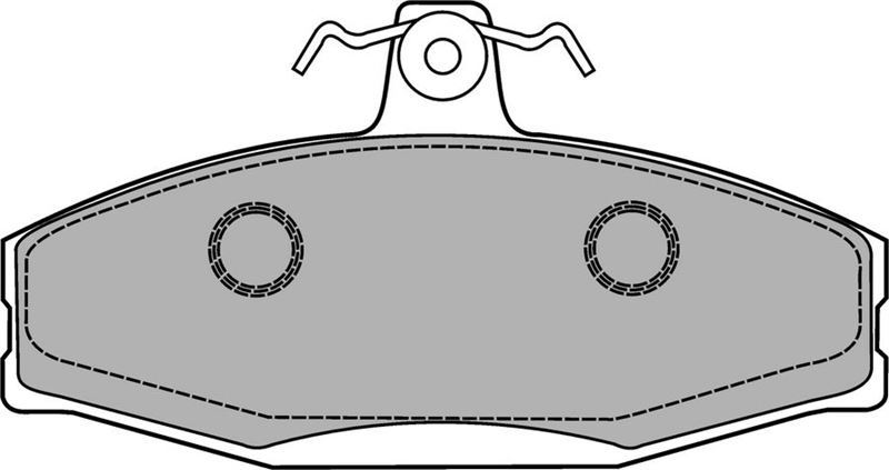 Delphi Lp1429 Fren Balatası Ön Favorıt 1989 Sonrası Felıcıa 1994 Sonrası / Sıerra 8