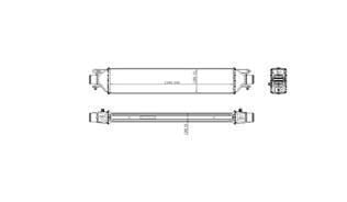 Kale 010Cac030 Turbo Radyatörü Lınea 2007 Sonrası 1.4 T-Jet 580X132X50