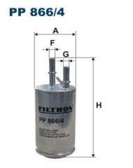 Filtron Pp866.4 Yakıt Filtresi Volvo S60 Iı-S80 Iı-V70 Iı-Xc70 Iı