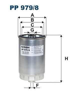 Filtron Pp9798 Yakıt Filtresi Hyundai Santa Fe Iıı- Grand Santa F