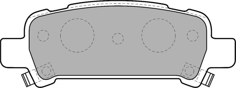 Delphi Lp1509 Fren Balatası Arka Subaru Forester. Impreza. Legacy