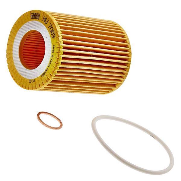 Mann Hu7003X Yağ Filtresi Bmw 1 F20 F21  2010 Sonrası Bmw 3 F30 F80 12-
