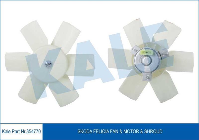 Kale 354770 Fan Motoru (Davlumbazlı) Felıcıa 1.3 1.6 Lxı Glx 94-0