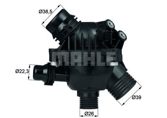 Mahle Tm1497 Termostat Komple Bmw E81 130I 06-12 E87 05-12 E90 E9