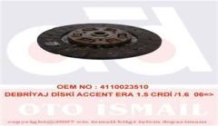 VALEO 803928 DEBRİYAJ BALATASI ACCENT ERA / CERATO RIO 1.5 CRDI 1