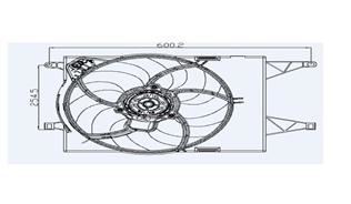 Kale 13501003 Fan Motoru Lınea 1.4 Ac Davlumbazlı