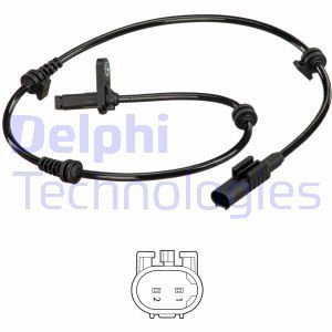 Delphi Ss20552 Ön Abs Sensörü R/L 211 2003-2009 Bm