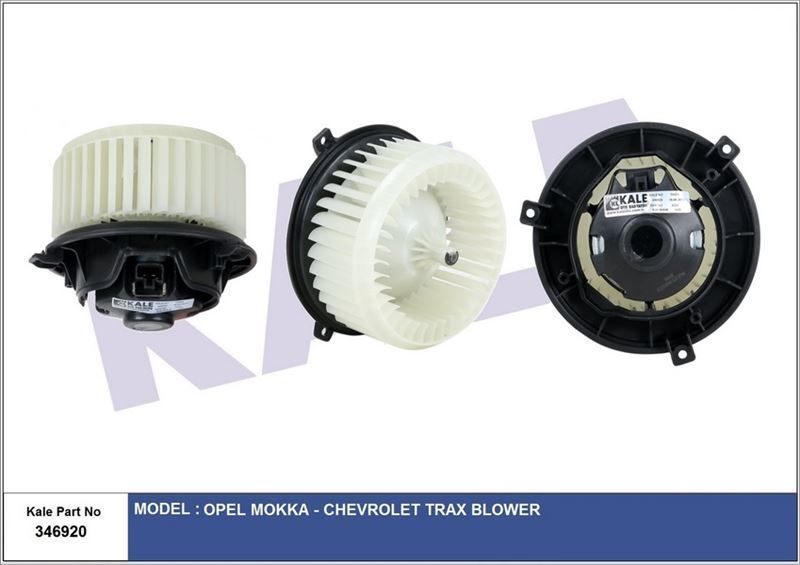 Kale 346920 Kalorifer Motoru Mokka  2013 Sonrası / Trax 13-