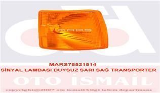 Mars 521514 Sinyal Lambası Sağ Transporter T4 1995 Sonrası Duysuz Sarı