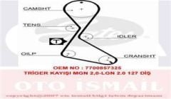 Gates 5370Xs Triger Eksantrik Kayışı Megane Laguna 2.0 8V F3R 127