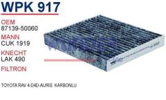 WUNDER WPK917 POLEN FİLTRESİ - TOYOTA RAV 4-D4D-AURiS