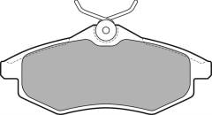 Delphi Lp1716 Fren Balatası Ön C2 2002 Sonrası C3 02-