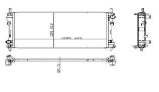 Kale 0222271Ab Su Radyatörü Transıt V184 00-06 2.4D Nac Turbo 1 S