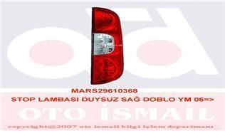 Mars 610368 Stop Lambası Sağ Doblo Ym 2006 Sonrası Duysuz