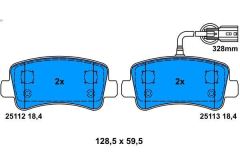 Bosch 986494500 Fren Balatası Arka Master Iıı  2010 Sonrası / Movano B 10-