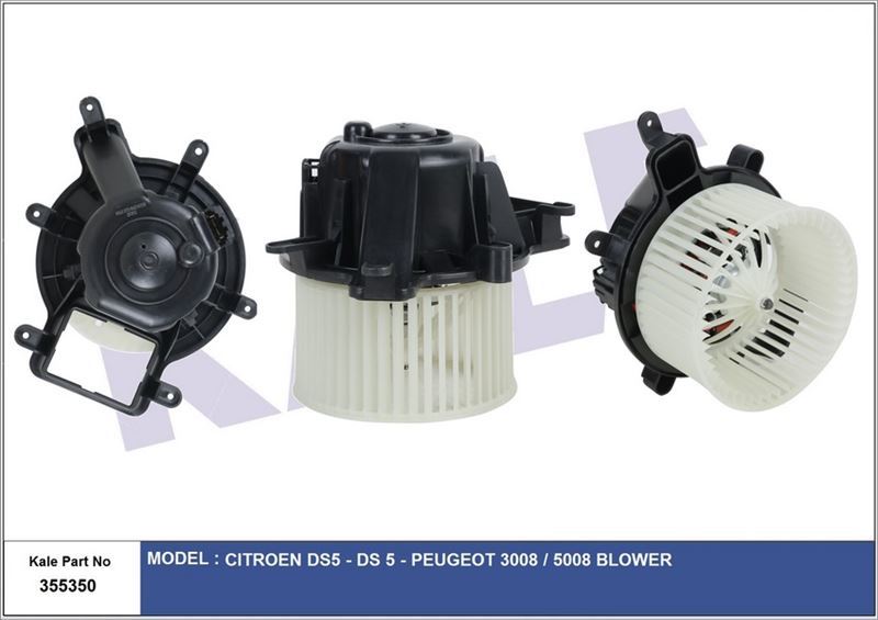 Kale 355350 Kalorifer Motoru Cıtroen Ds5-Ds 5-Peugeot 3008-5008 B