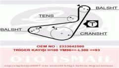Gates 5436Xs Balans Kayışı H100 Ym 97-08 / Bongo 04-11 / L200 98-