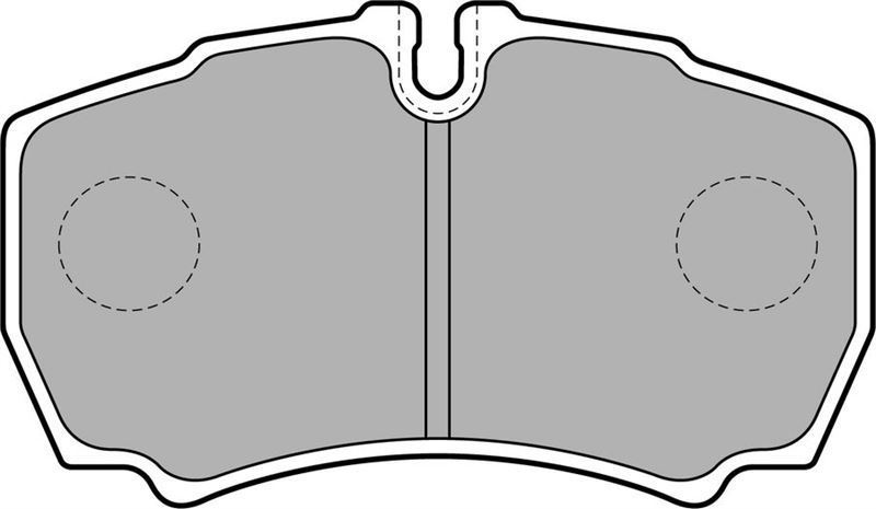 Delphi Lp1826 Fren Balatası Arka Daıly Iıı 1999 Sonrası Daıly Iv 2007 Sonrası Daıly