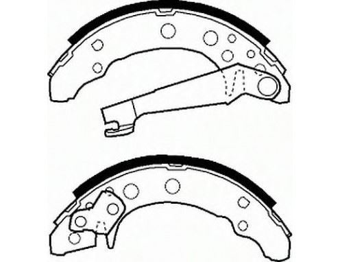 Ferodo Fsb191 Kampana Balata Golf I 74- Golf Iı 1983 Sonrası Golf Iıı 91-