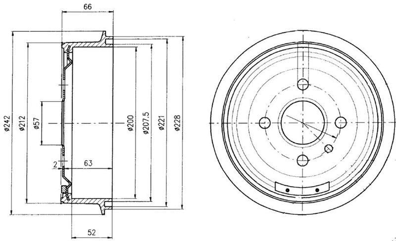 Delphi Bf102 Fren Kampanası Astra F 1991 Sonrası Vectra A 1988 Sonrası Ascona B C K