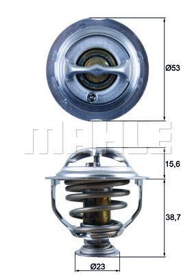Mahle Tx12395D Termostat Audı A3 8P1 95C
