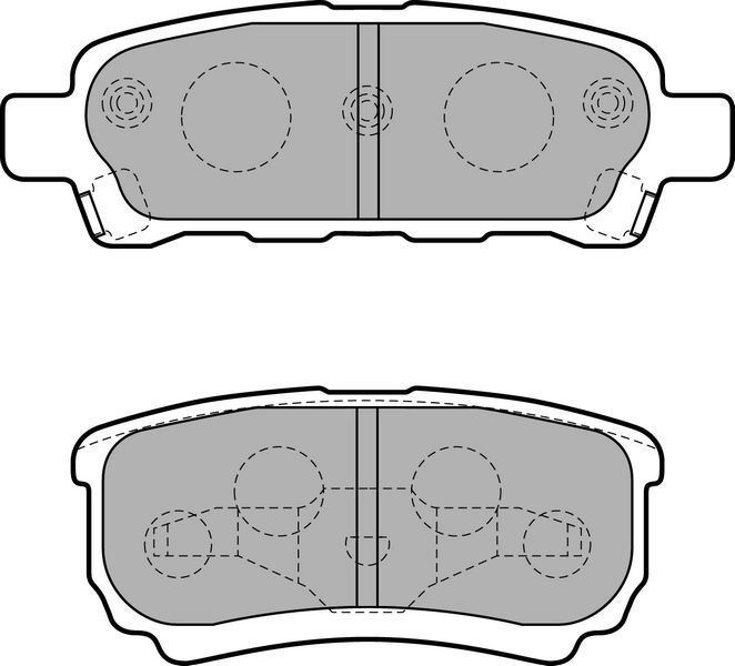Delphi Lp1852 Fren Balatası Arka Lancer 03-11 Outlander 03-06 / C