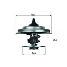 Mahle Tx1865 Termostat Alfa Romeo Gt 105_ 65C