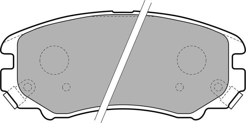 Delphi Lp1902 Fren Balatası Ön Coupe 2002 Sonrası Sonata 2004 Sonrası Elantra 2000 Sonrası T