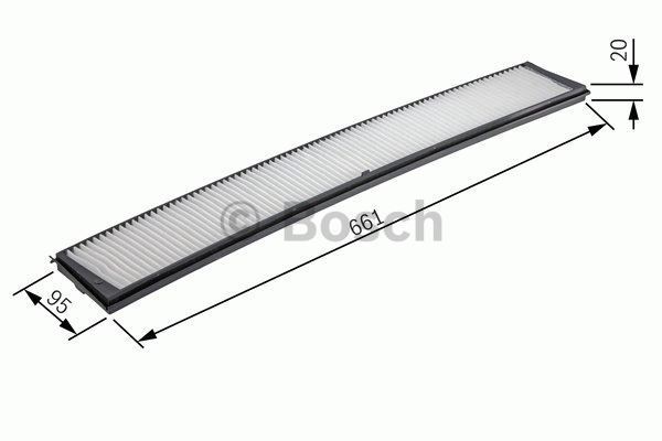 Bosch 1987432036 Polen Filtresi Bmw 3 E46 00-05 Bmw X3 E83 03-11