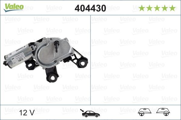 Valeo 404430 Silecek Motoru Arka Passat 00-05 / A3 96-03