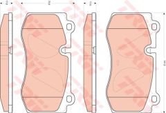 Trw Gdb1733 Fren Balatası Ön C216 Cl Serısı Cl500 W221 S Serısı S