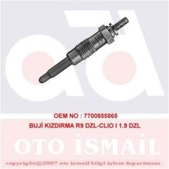 Bosch 250201039 Isıtma Kızdırma Bujisi Ducato / R9 R19 R21 R25 Cl