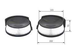 Bosch 1987432044 Polen Filtresi Vıto 1997-2003