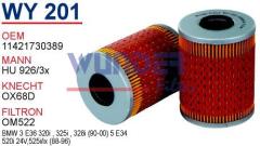 WUNDER WY201 YAĞ FİLTRESİ - BMW 3.20 - 5.20 E34 - E36 M50