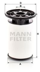 Mann Pu7014Z Pu 7014 Z Yakıt Filtresi Guılıa  2015 Sonrası Pu 7014 Z