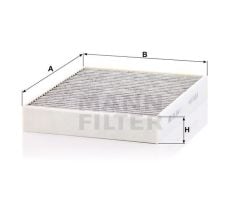 Mann Cuk28471 Polen Filtresi Touareg  2010 Sonrası / Cayenne  2010 Sonrası Karbonlu