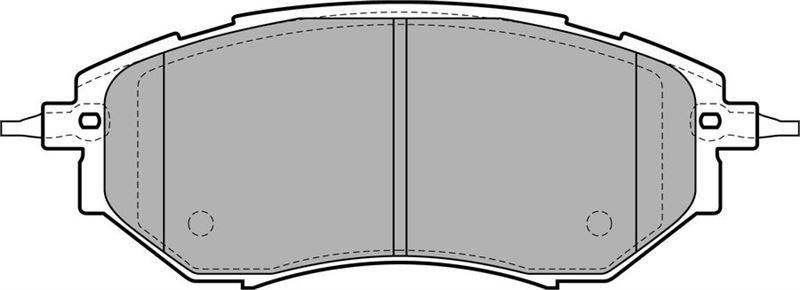 Delphi Lp1941 Fren Balatası Ön Subaru Legacy. Tribeca. Forester 0